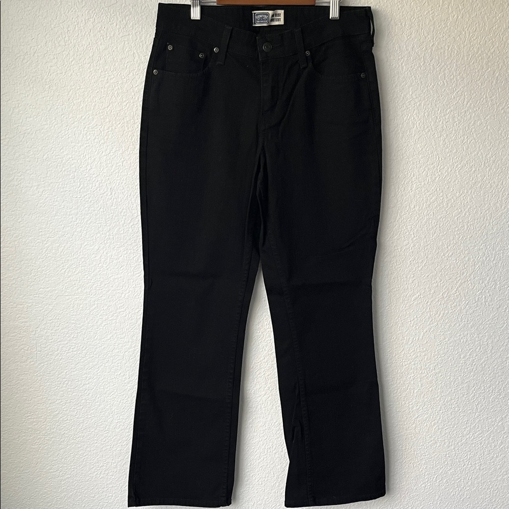 Black Levi Bootcut Jeans